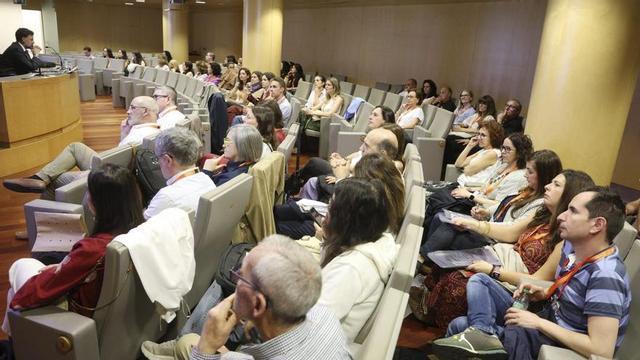 Reunión de ayer de los especialistas médicos.