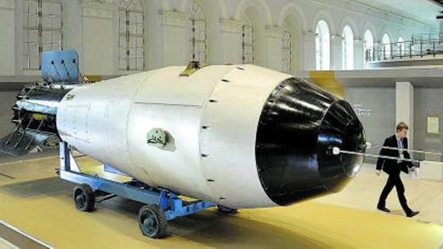La coneguda com a ‘Bomba del tsar’, l’artefacte més mortífer que hi ha | GETTY