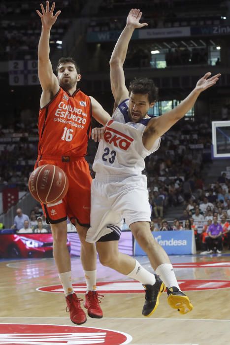 Real Madrid - Valencia Basket, en imágenes