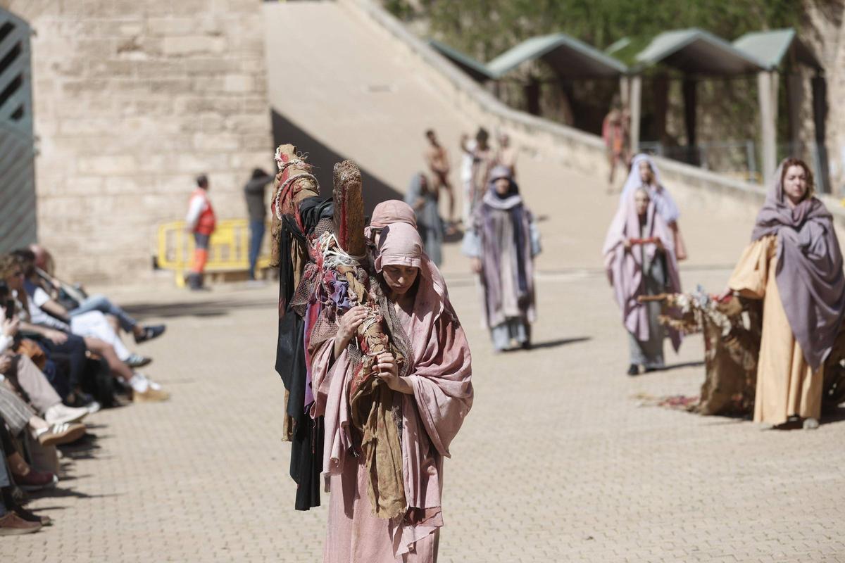 El Via Crucis de Llorenç Moyà en imágenes