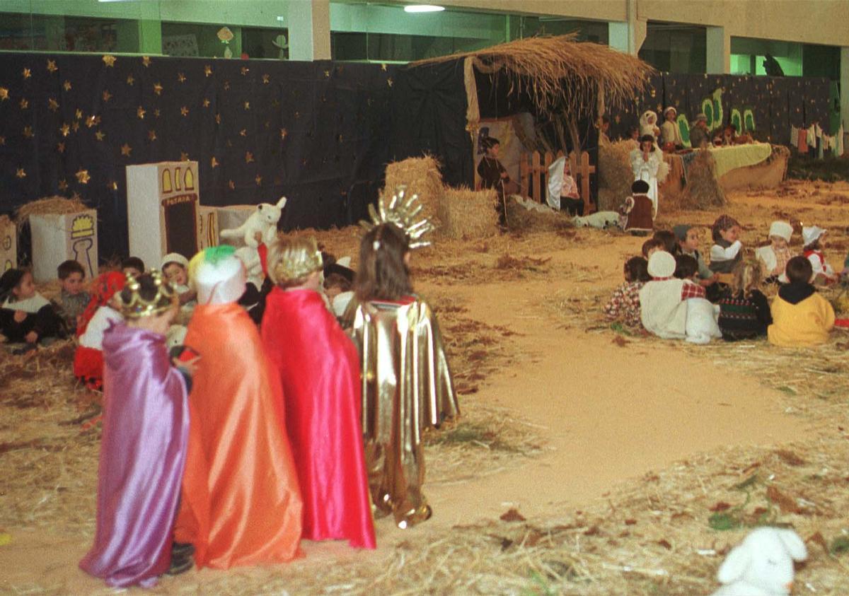 Los arriesgados belenes vivientes de las navidades pasadas