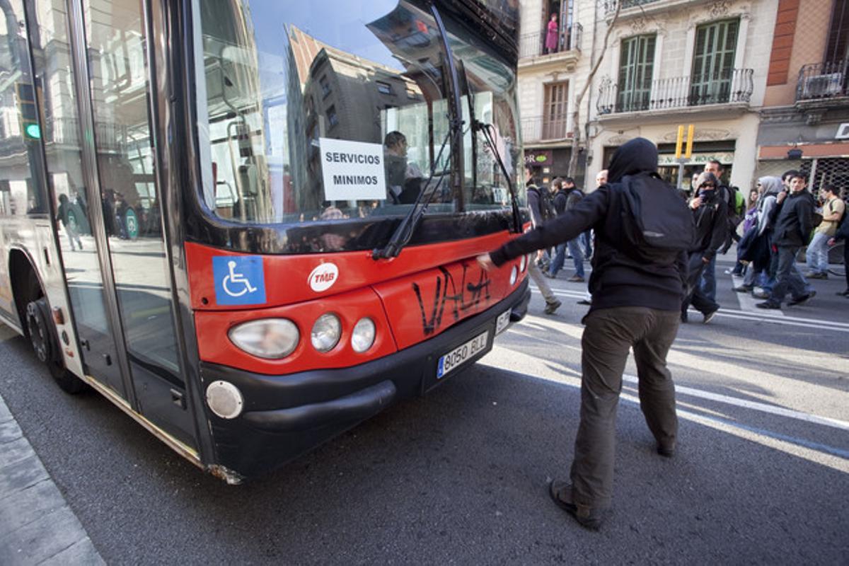 Los incidentes del 29-M, vistos por Miquel Monfort