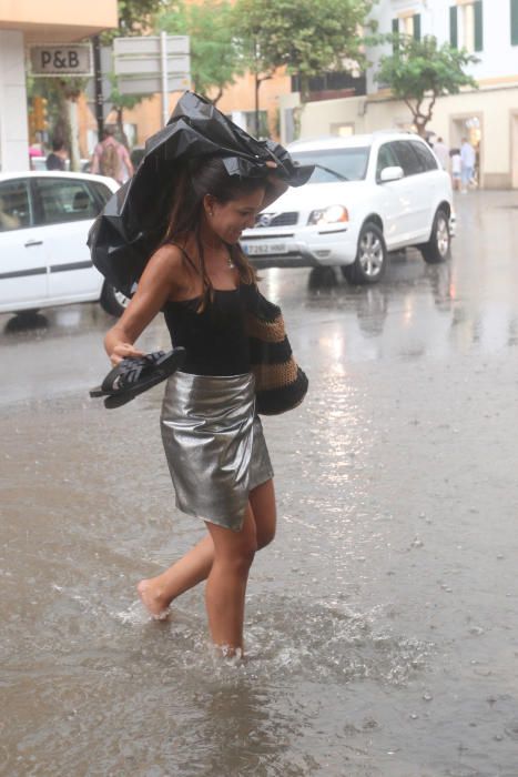 Tormenta en Ibiza