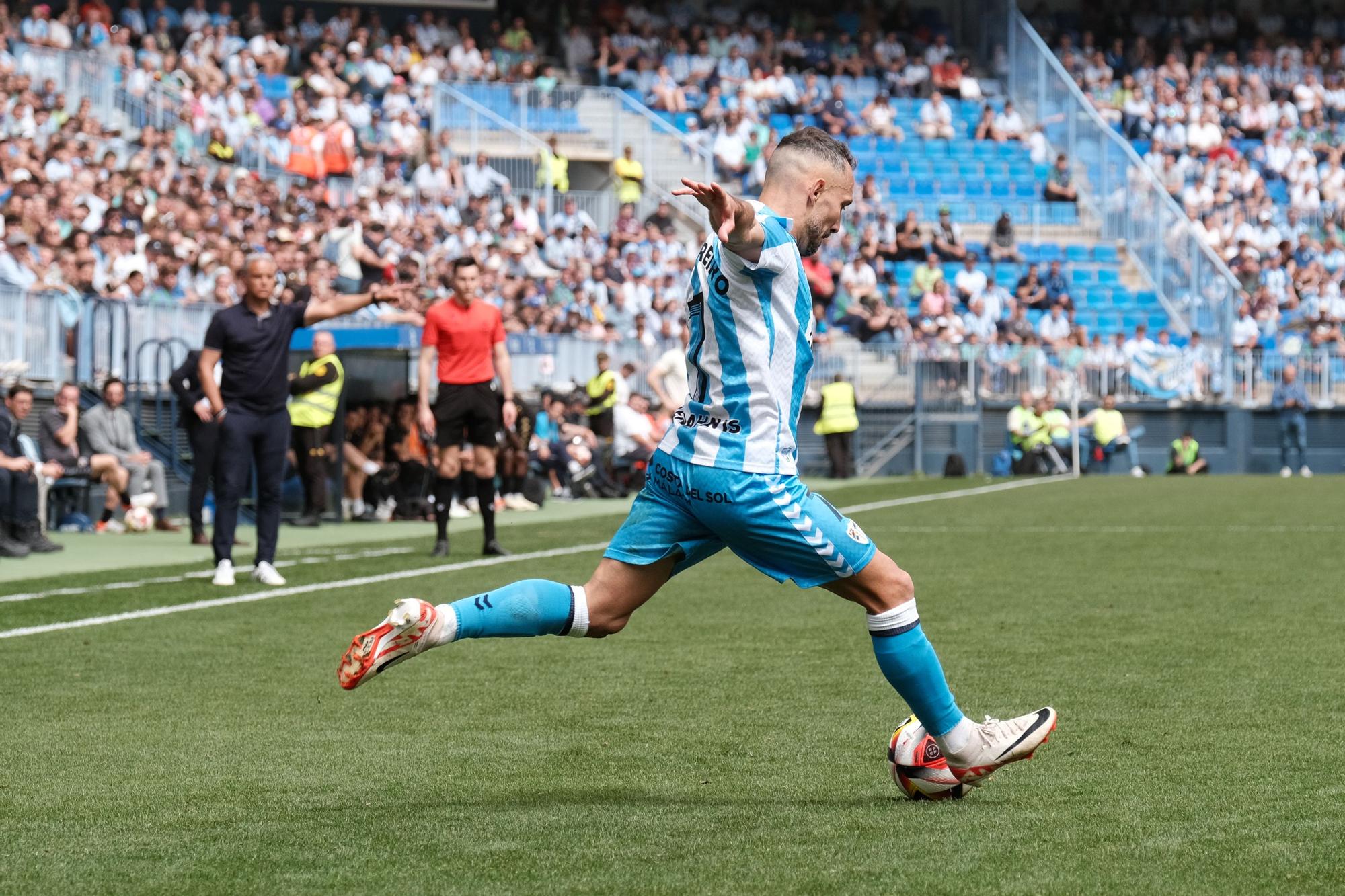 Málaga CF - AD Ceuta en La Rosaleda.