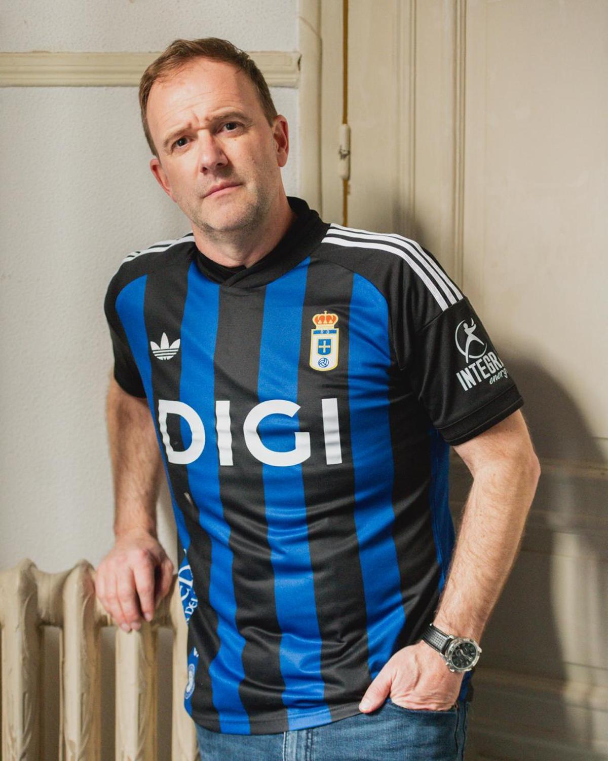 Camiseta retro del Real Oviedo