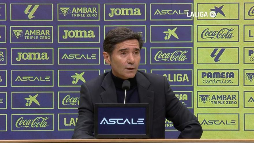 Marcelino: "Los últimos 20 minutos pusimos en riesgo el resultado"