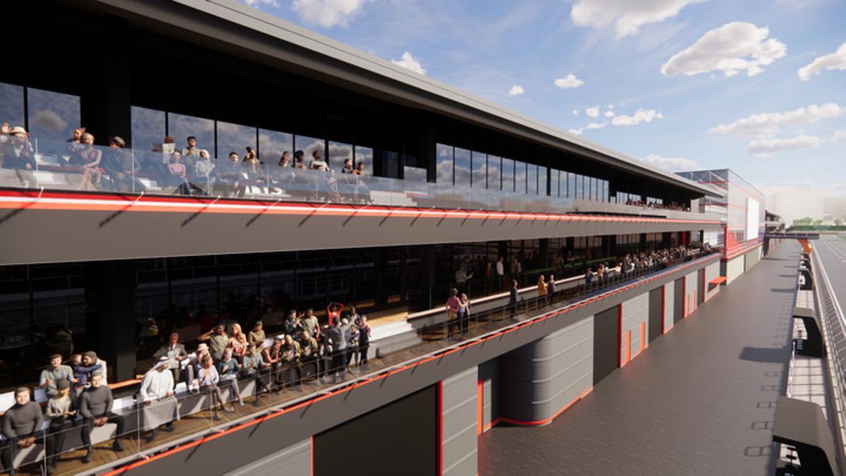 Imagenes del futuro circuito de Fórmula 1 en Madrid.