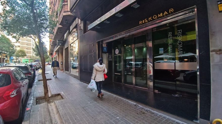 Susto en el céntrico restaurante Riskomar de Zaragoza "por un cortocircuito"