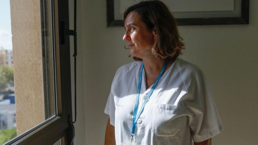 Carmen Santos: «El pico de ocupación del hospital de Ibiza por la gripe ha tocado techo»