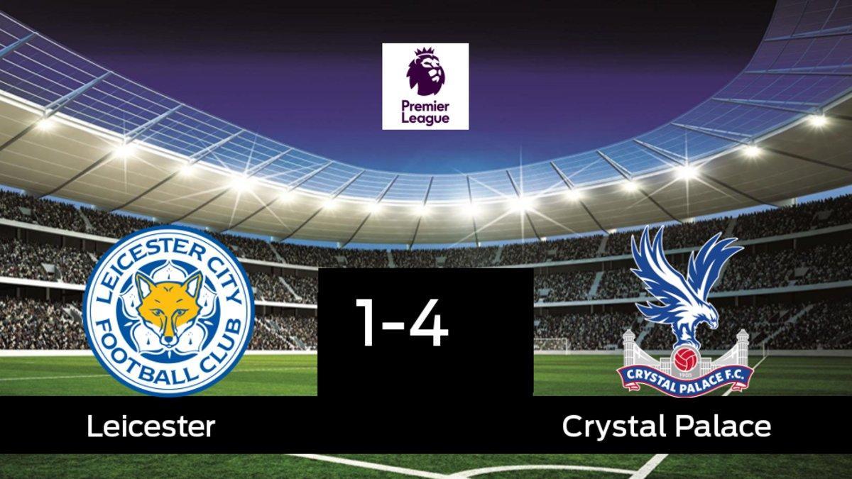 Goleada del Crystal Palace frente al Leicester (1-4)