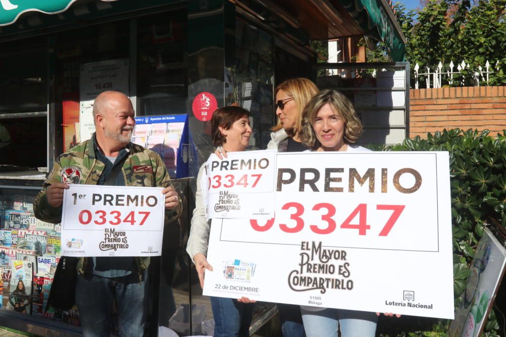 El kiosko de El Limonar ha vendido El Gordo, el 03