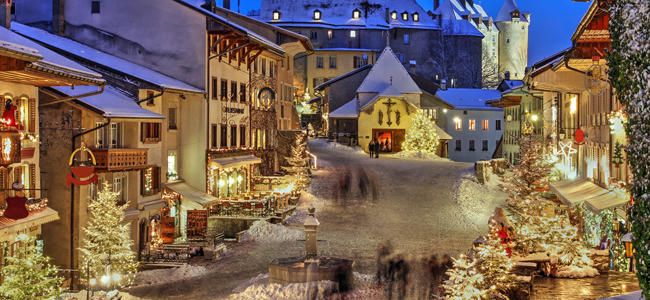 Pueblos sacados de un cuento de Navidad