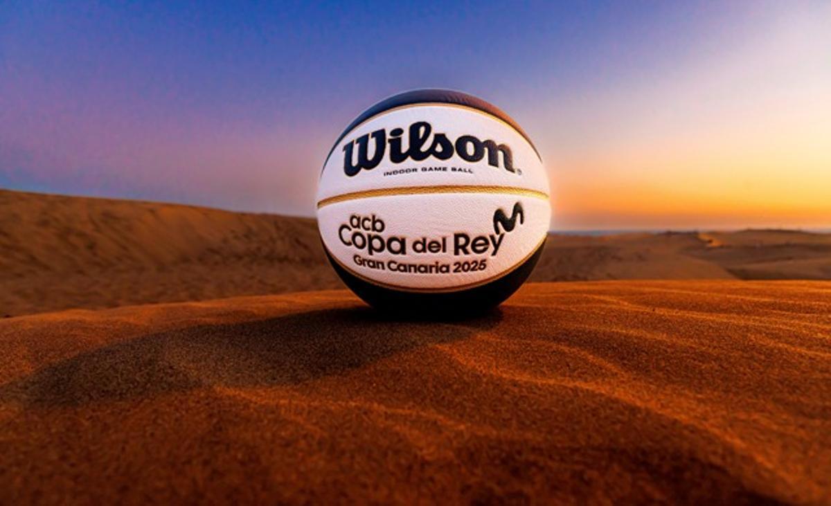 El balón de la Copa del Rey contará con unos colores adaptados a la realidad canaria