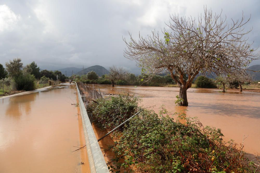 Überschwemmungen im Nordosten von Mallorca