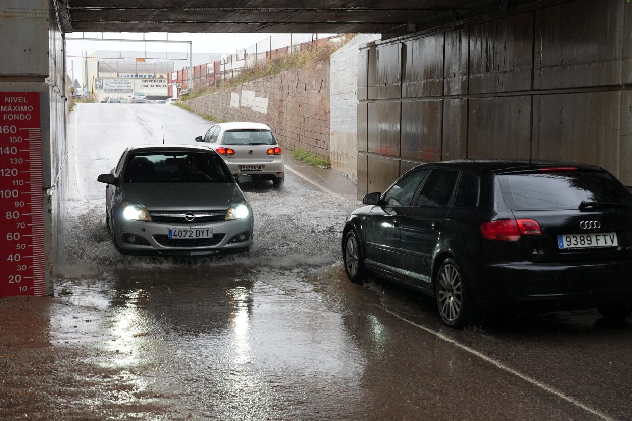 Galería de imágenes: La dana Alice descarga con fuerza en Castelló