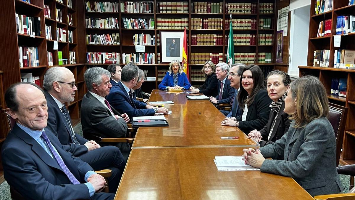 Reunion de la Junta de Fiscales jefes y de Área.
