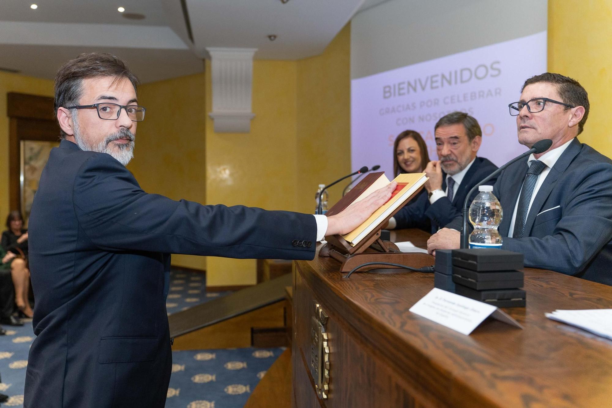 El Colegio de Gestores Administrativos de Murcia celebra patrón y distingue a nuevos colegiados