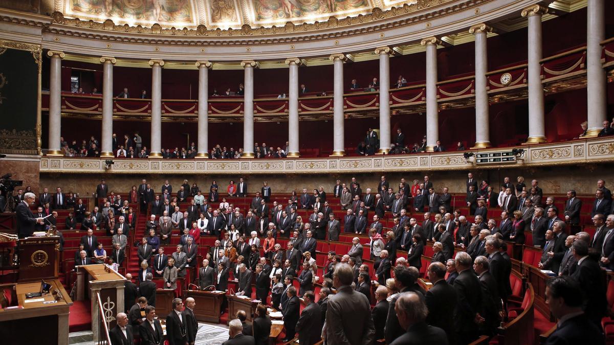 Una imagen de parlamento francés.