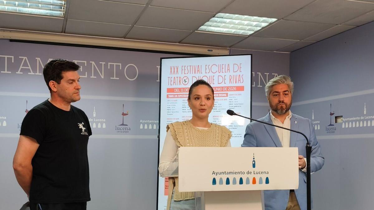 Presentación de las actividades del Festival de Teatro Duque de Rivas por su 30 cumpleaños.onólogos y adaptaciones musicales