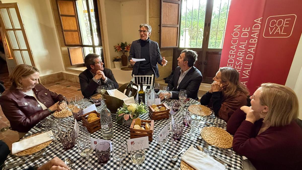 Los presidentes de Coeval y la CEV, Jorge Rodríguez y Natàlia Enguix.