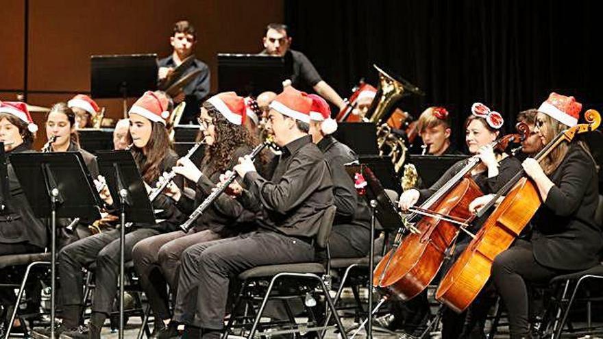 Un concierto de Navidad de la Banda Ciutat d&#039;Eivissa.