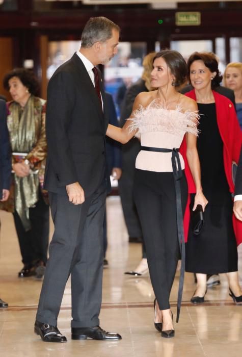 El look de Letizia para el concierto en el Auditorio