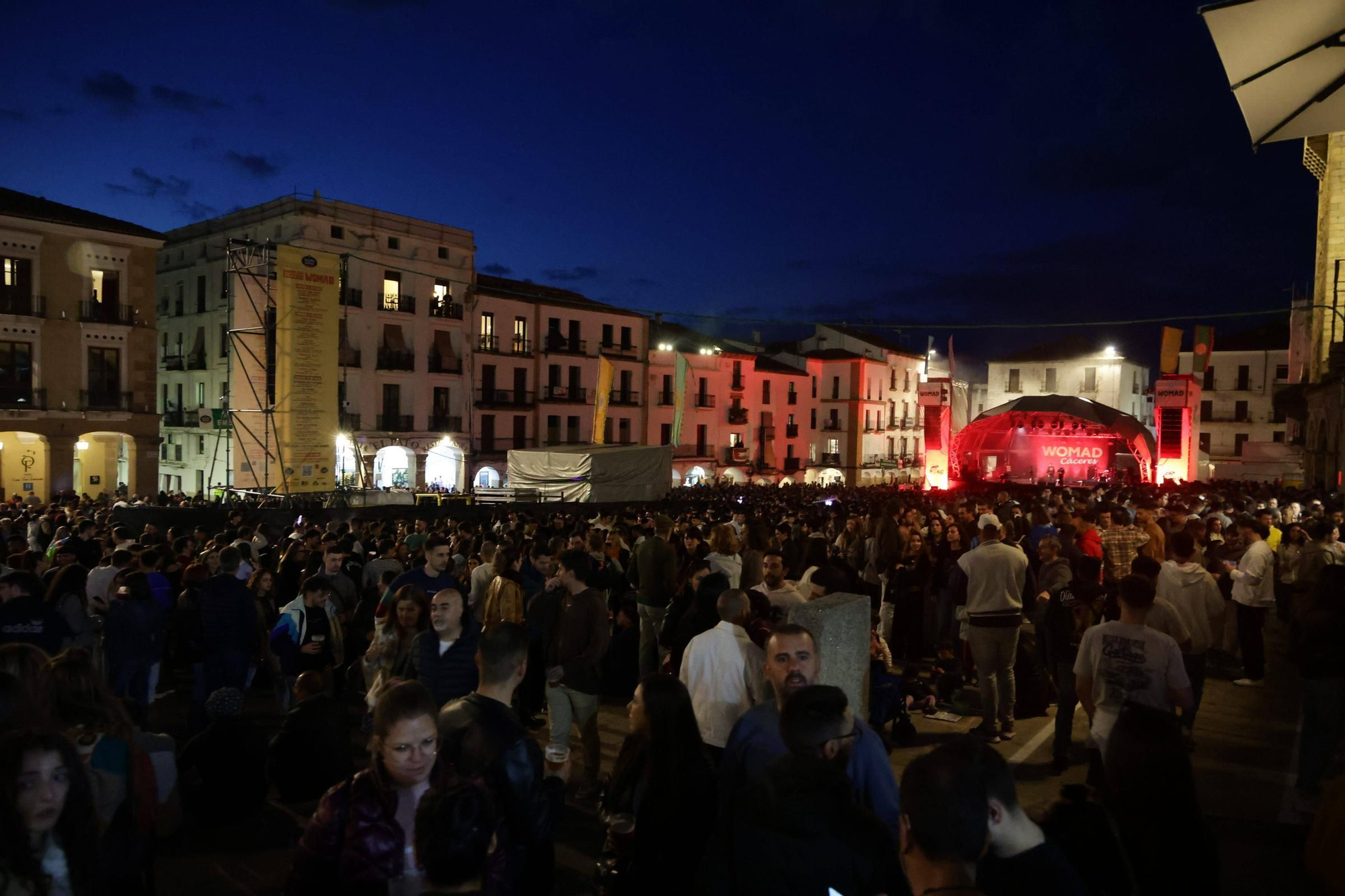 Las imágenes del sábado de Womad en Cáceres