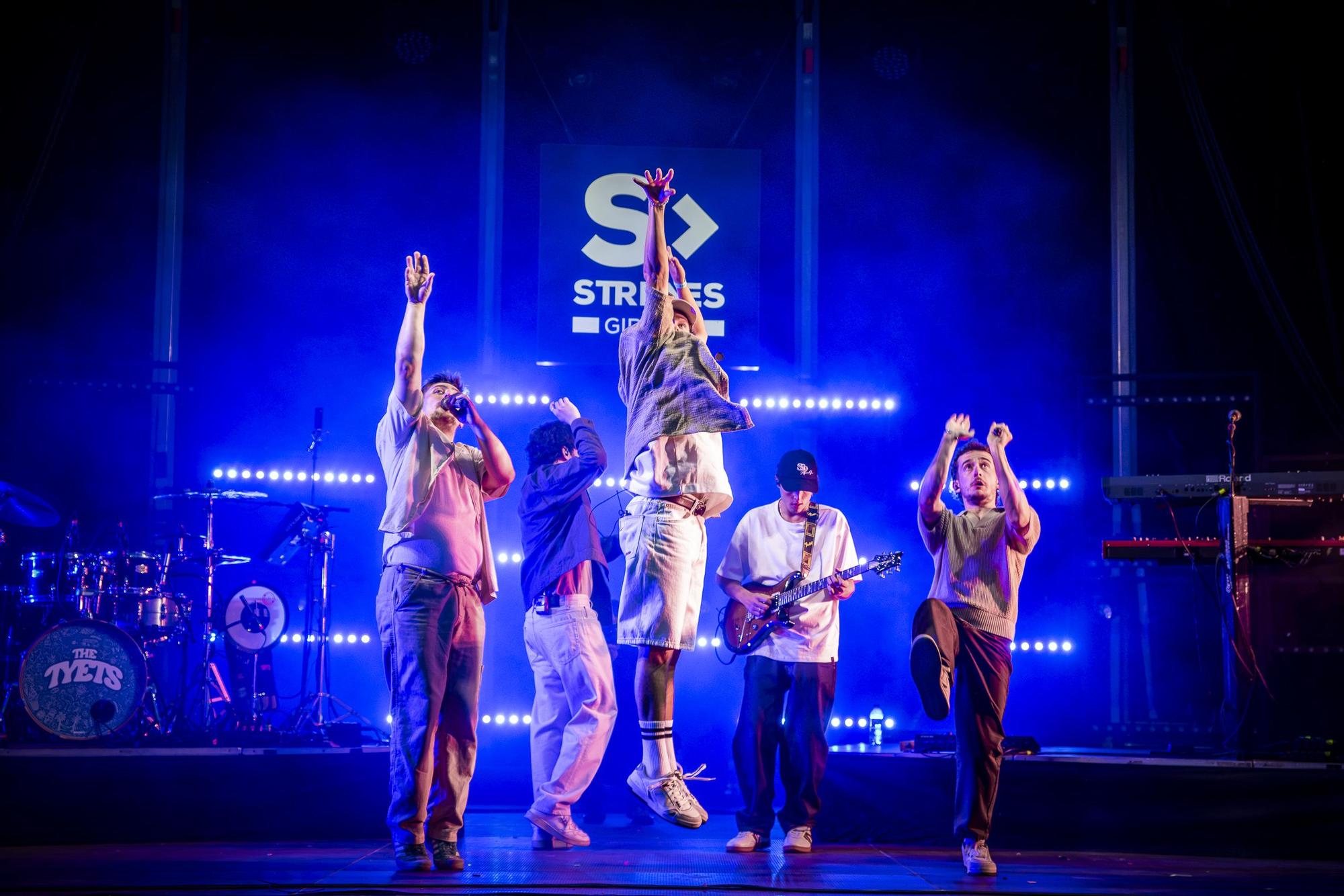 The Tyets acomiada el festival Strenes amb un «Èpic Solete»