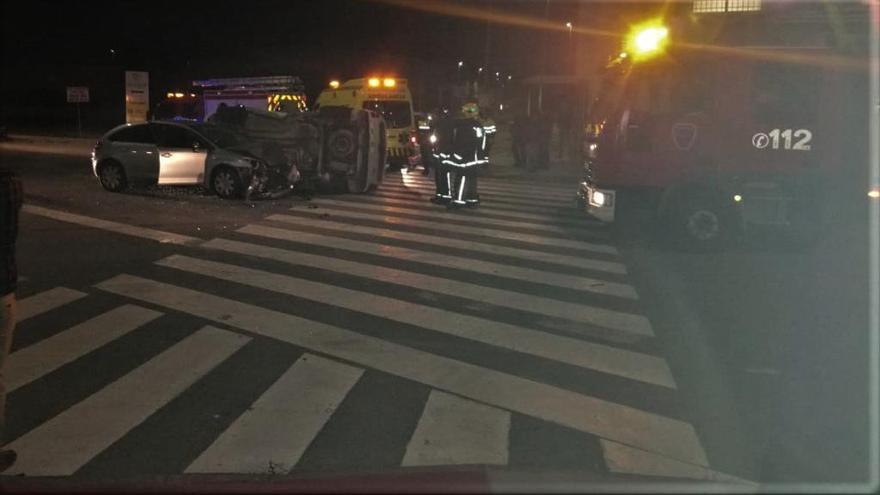 Accidente en Lorquí.