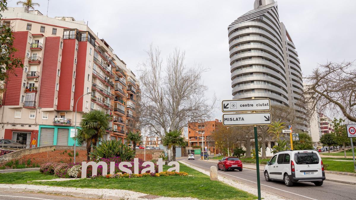 Entrada a Mislata, municipio al que se le ha concecido una ayuda de 2,7 millones