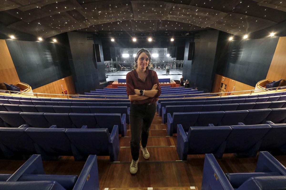 Cristina Alba, iluminadora.