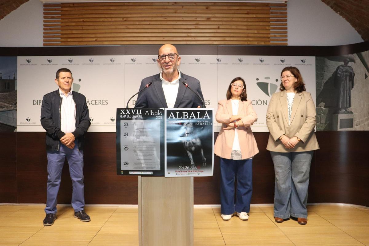 Juan Rodríguez, alcalde de Albalá.