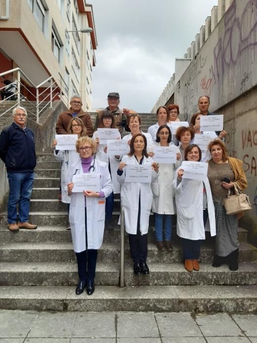 Nueva protesta de la Atención Primaria en Vigo.