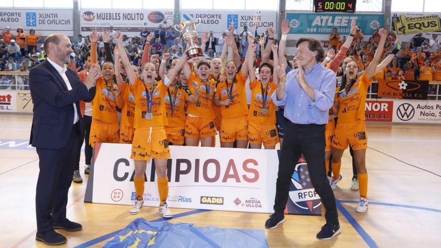 A Copa Galicia de fútbol sala feminino márchase para Burela