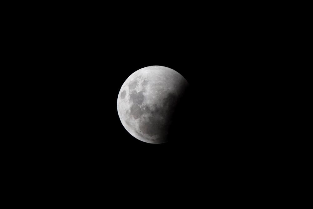 Eclipse total de luna en Cartagena de Indias