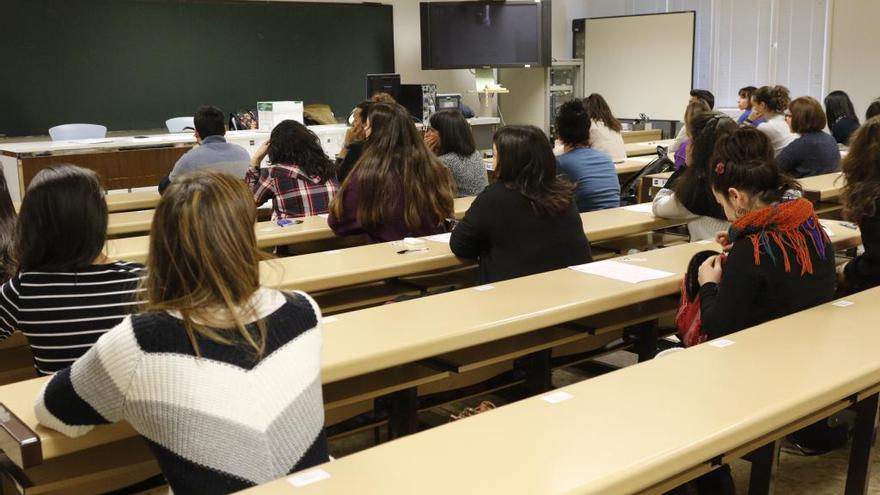 Unas oposiciones celebradas por la Diputación de Zamora.