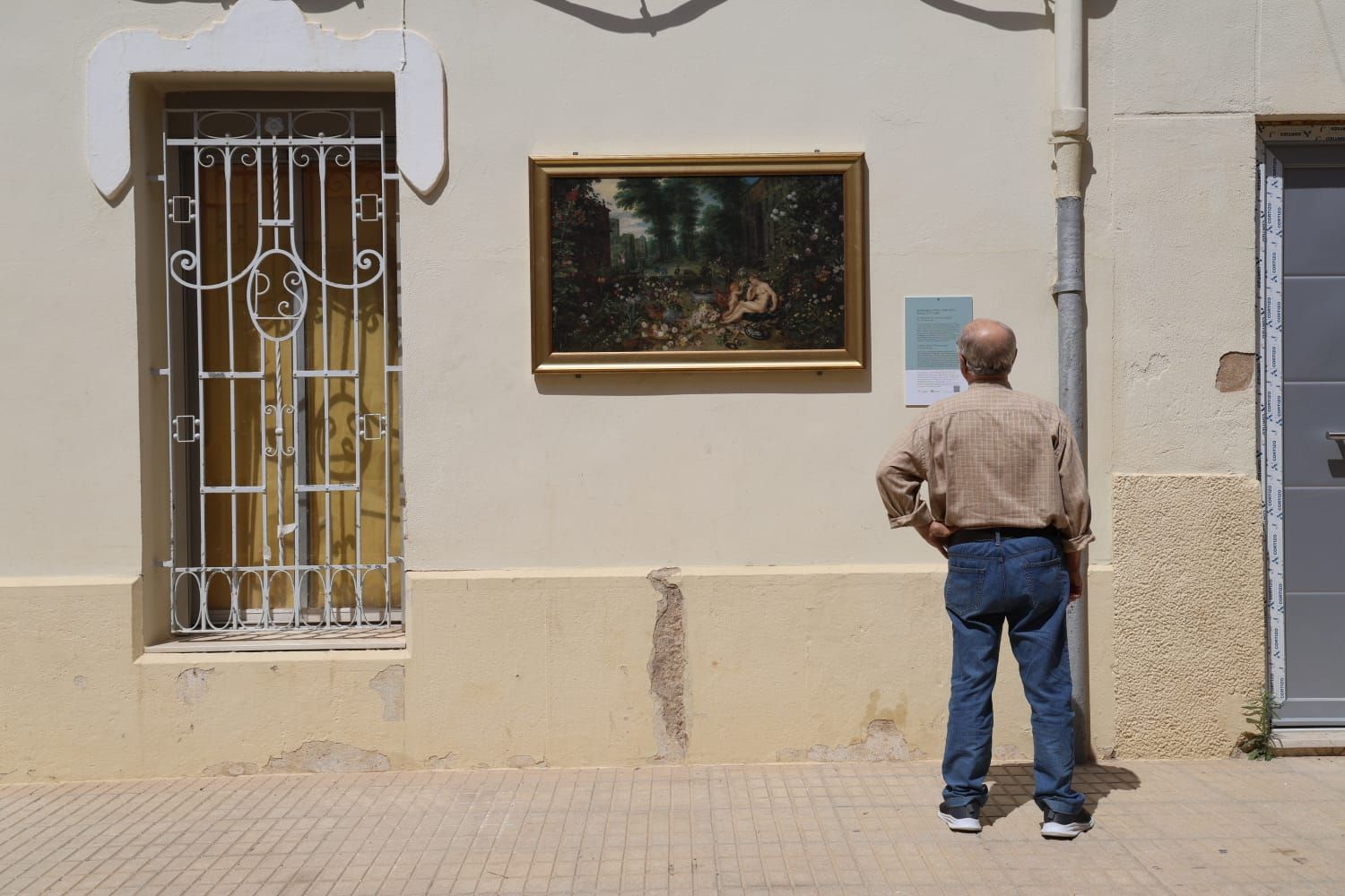 "El Olfato" de Rubens y Jan Brueghel el Vell, en el CC La Inmaculada de Paiporta.