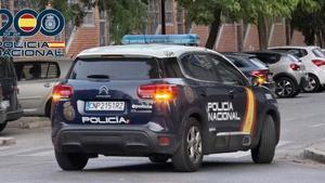 Archivo - Vehículo de la Policía Nacional.