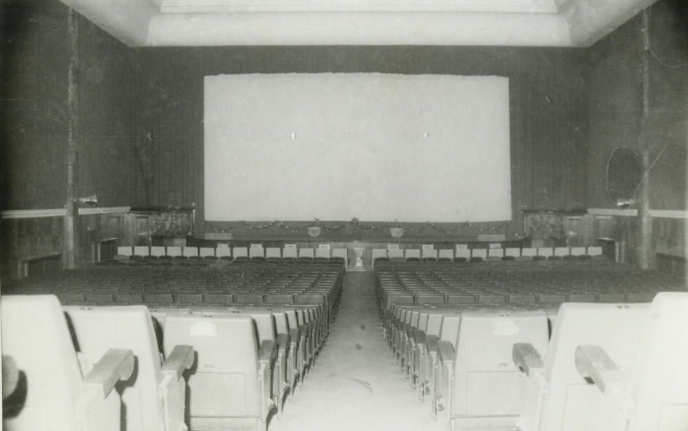 Interior del cine Arias Gonzalo