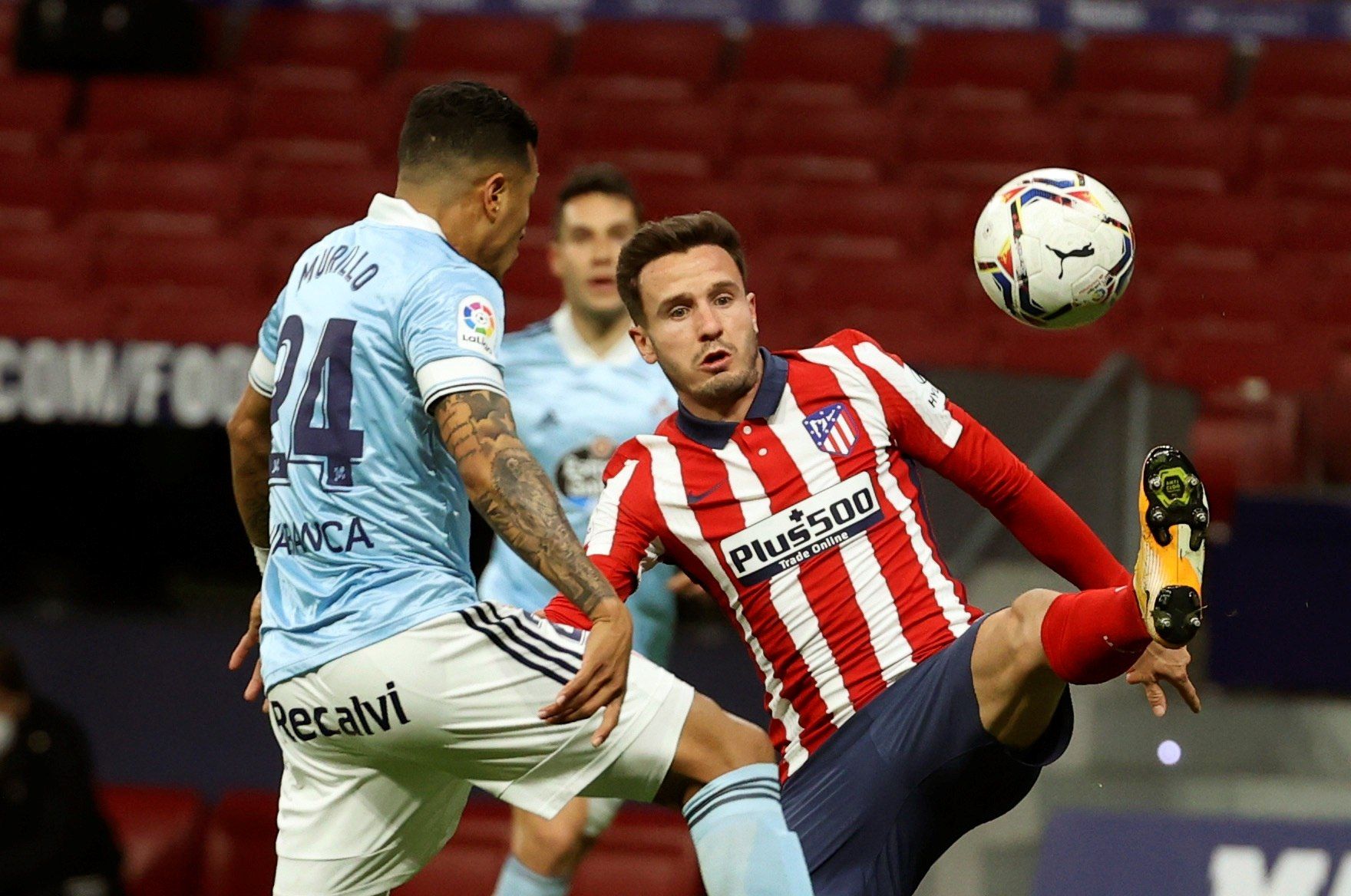 Las fotos del Atlético de Madrid - Celta en el Metropolitano