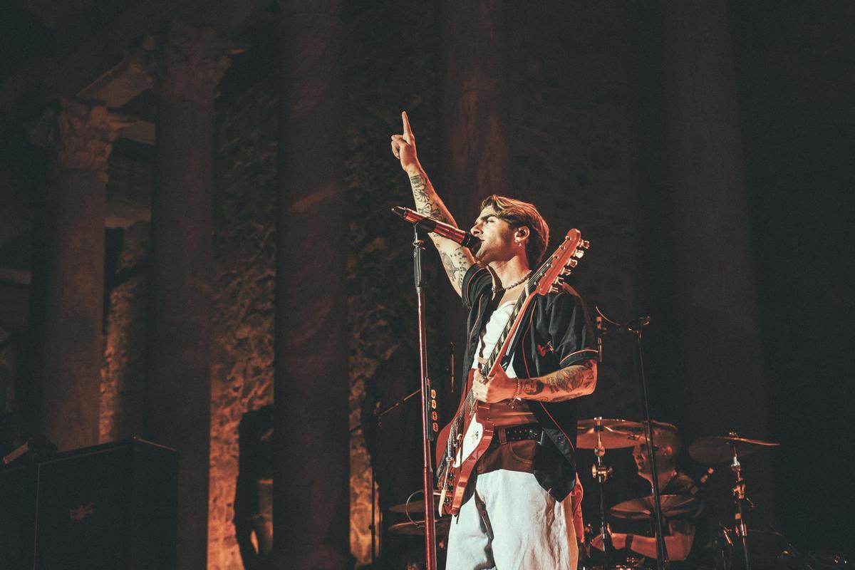 El concierto de Marlon y Álvaro de Luna en el teatro Romano, en imágenes