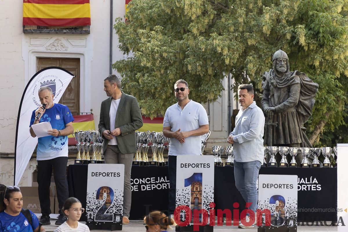 Clausura de las Escuelas Municipales Deportivas de Caravaca