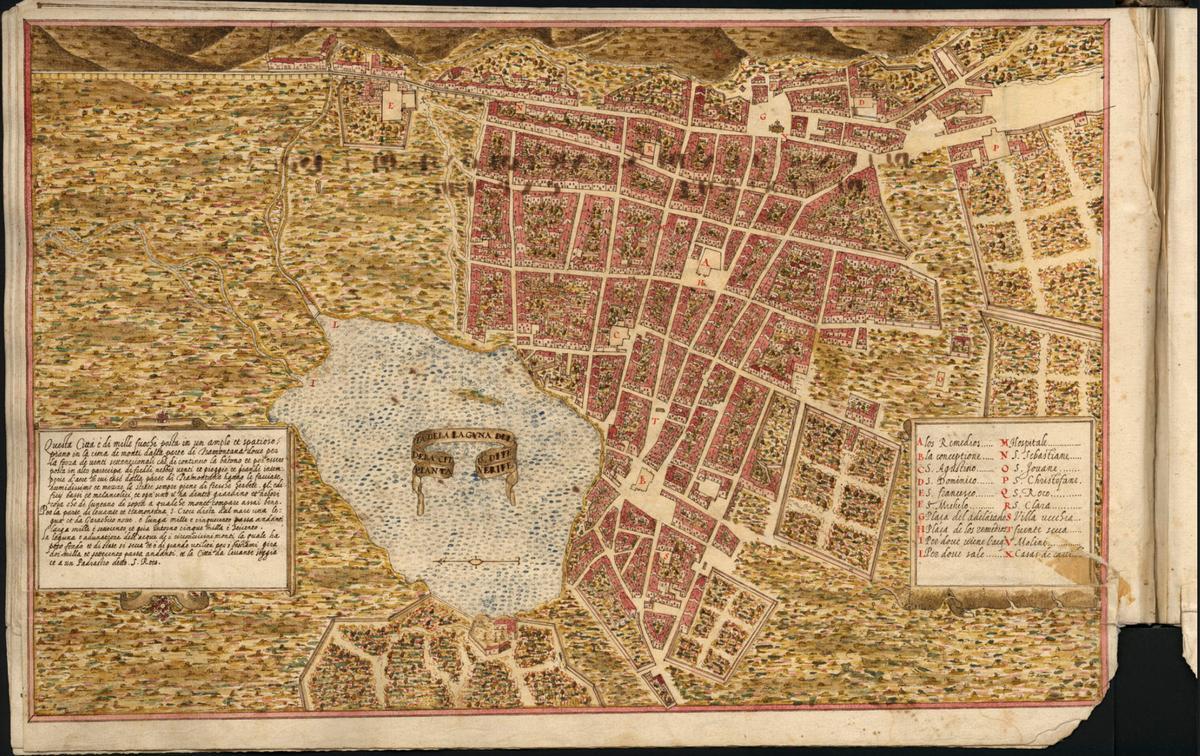 Ilustración contenida en 'Descripción de las Islas Canarias'.
