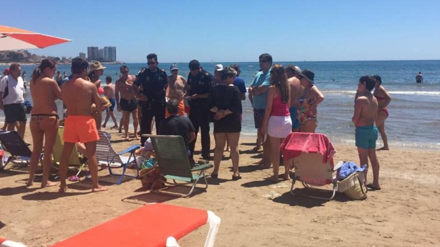 Las disputas han vuelto a la playa de Cullera.