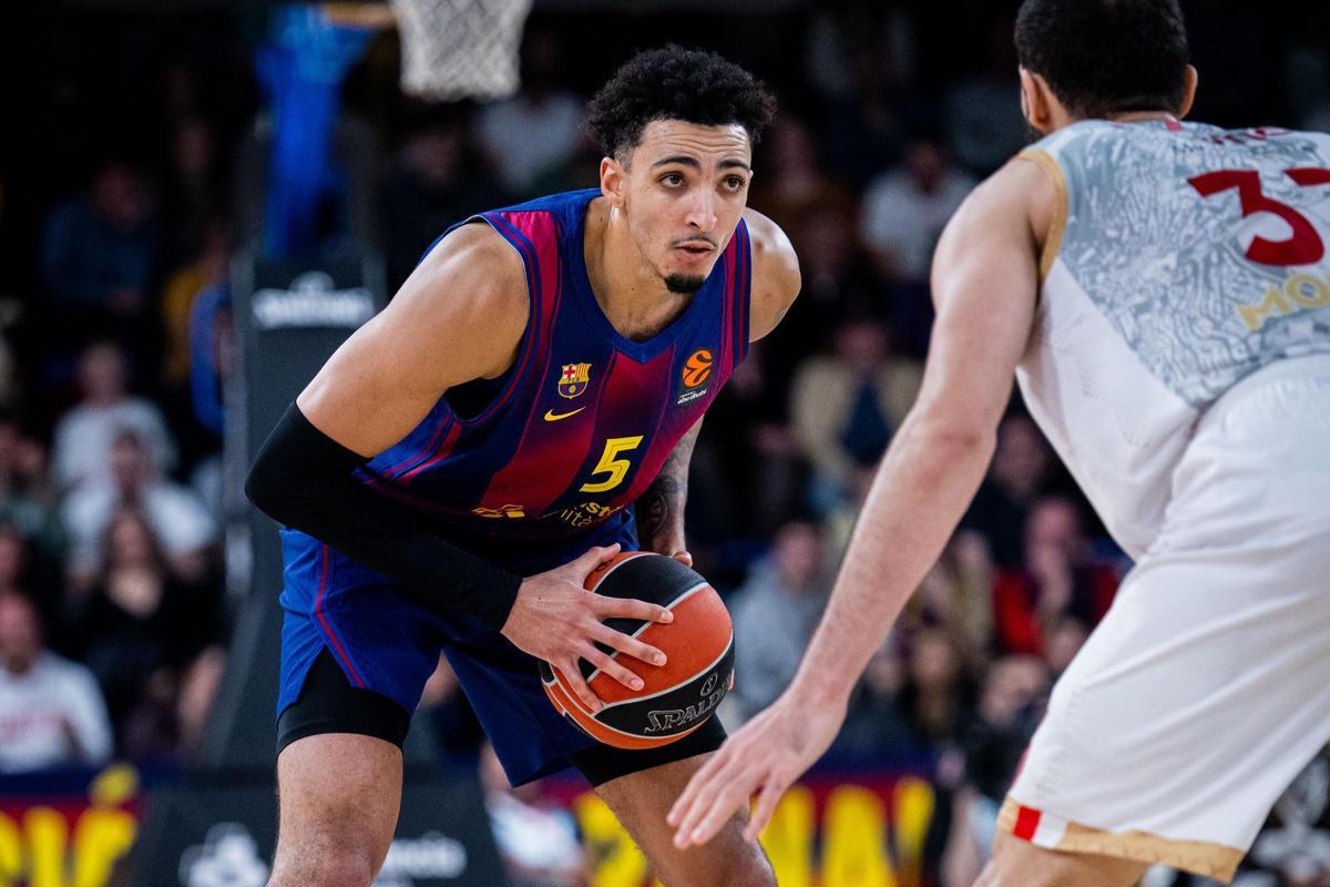 Miles Norris jugó su mejor encuentro ofensivo con el Barça y pide al 2026 seguir "creciendo como jugador"