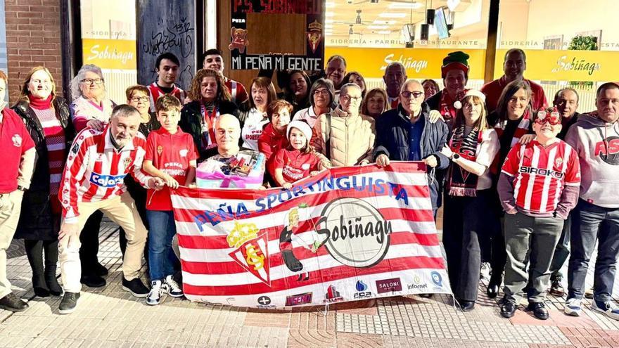 La peña Sobiñagu celebra su comida de Navidad | LNE