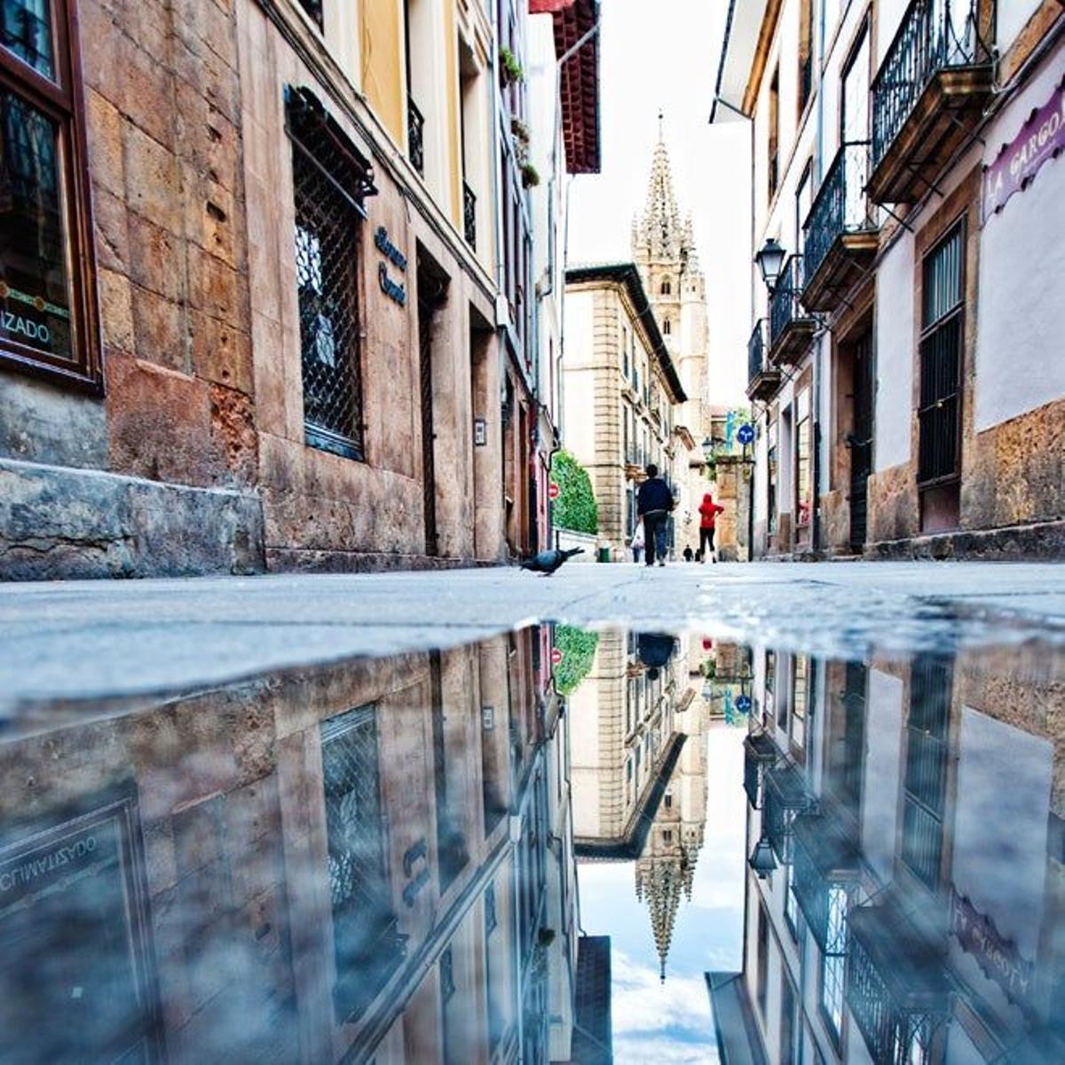 Casco antiguo de Oviedo.