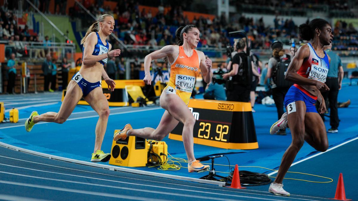 Paula Sevilla se quedó bastante cerca de la final