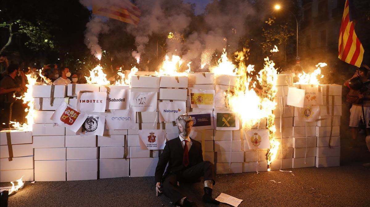 Manifestación de los CDR