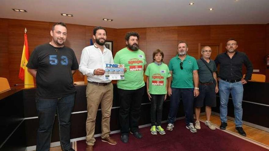 Presentación de la Liga de Billarda en el Concello de Sanxenxo. // G.S.